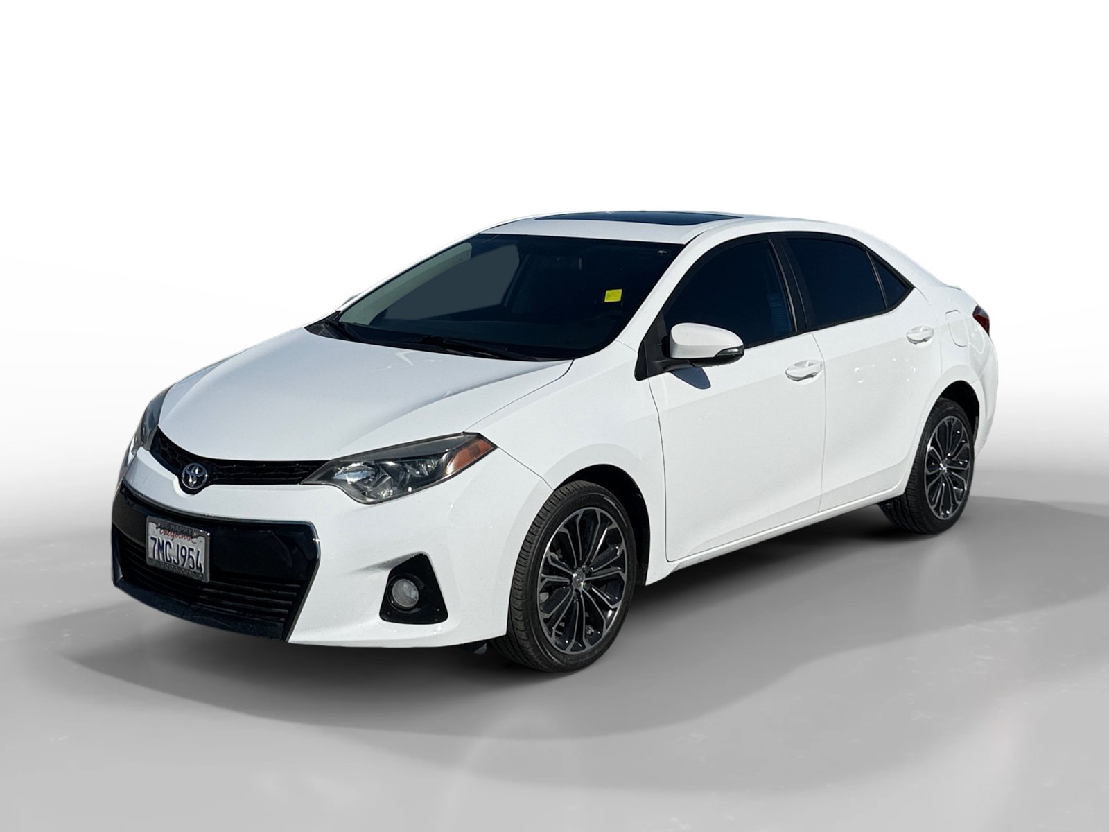 Used 2014 Super White Toyota S Plus image 1