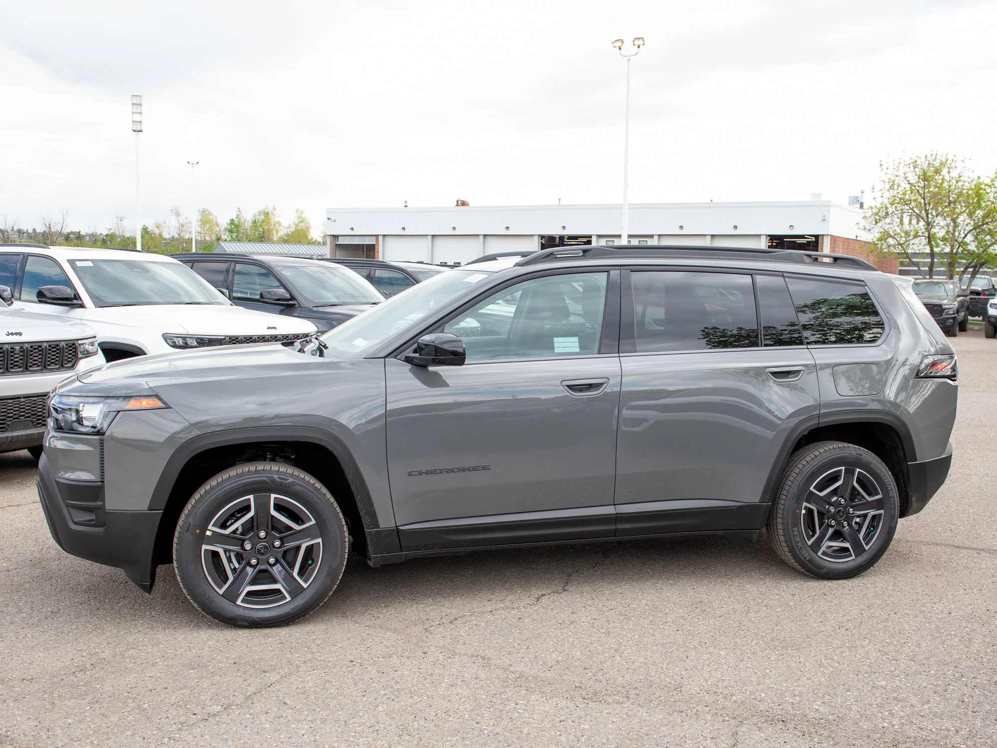 New 2026 Grey Jeep Laredo * Hybrid image 2