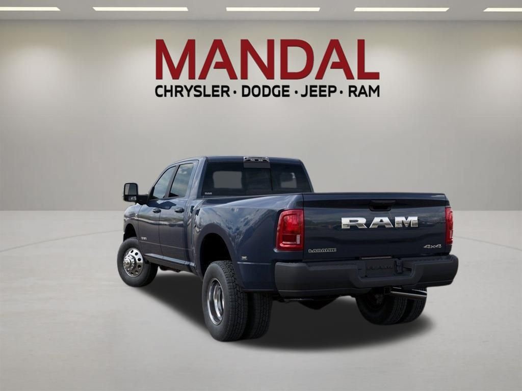 New 2026 Forged Blue Metallic Exterior Paint RAM Laramie image 3