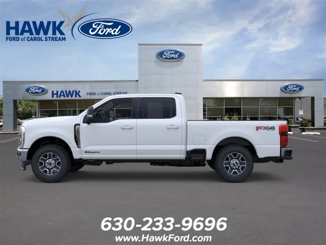 New 2026 Star White Metallic Tri-Coat Ford F-250® Lariat® image 3