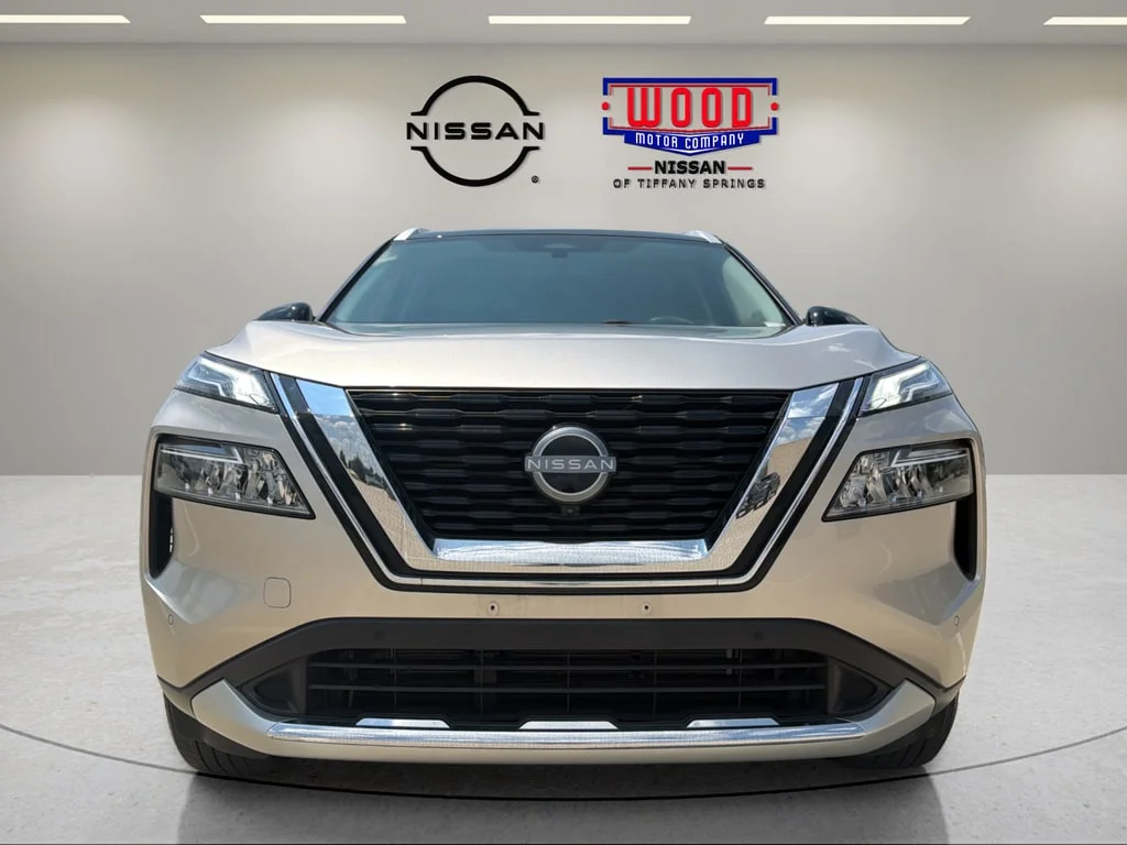 Used 2023 Champagne Silver Metallic Super Black Nissan Platinum image 6
