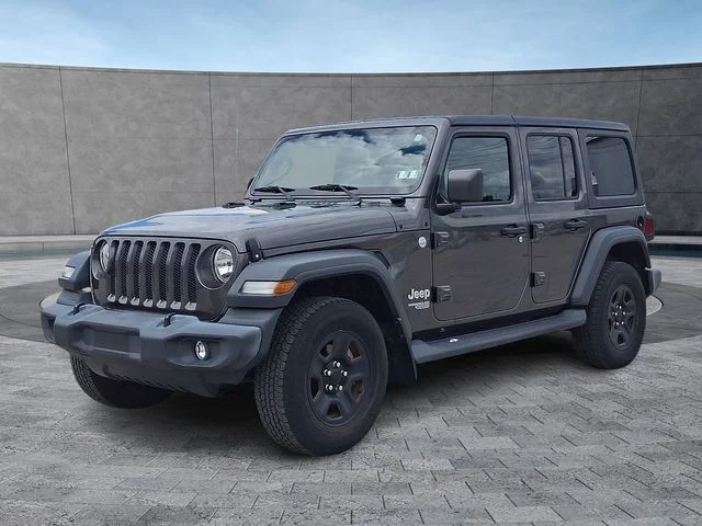 Used 2018 Gray Jeep Unlimited Sport image 5