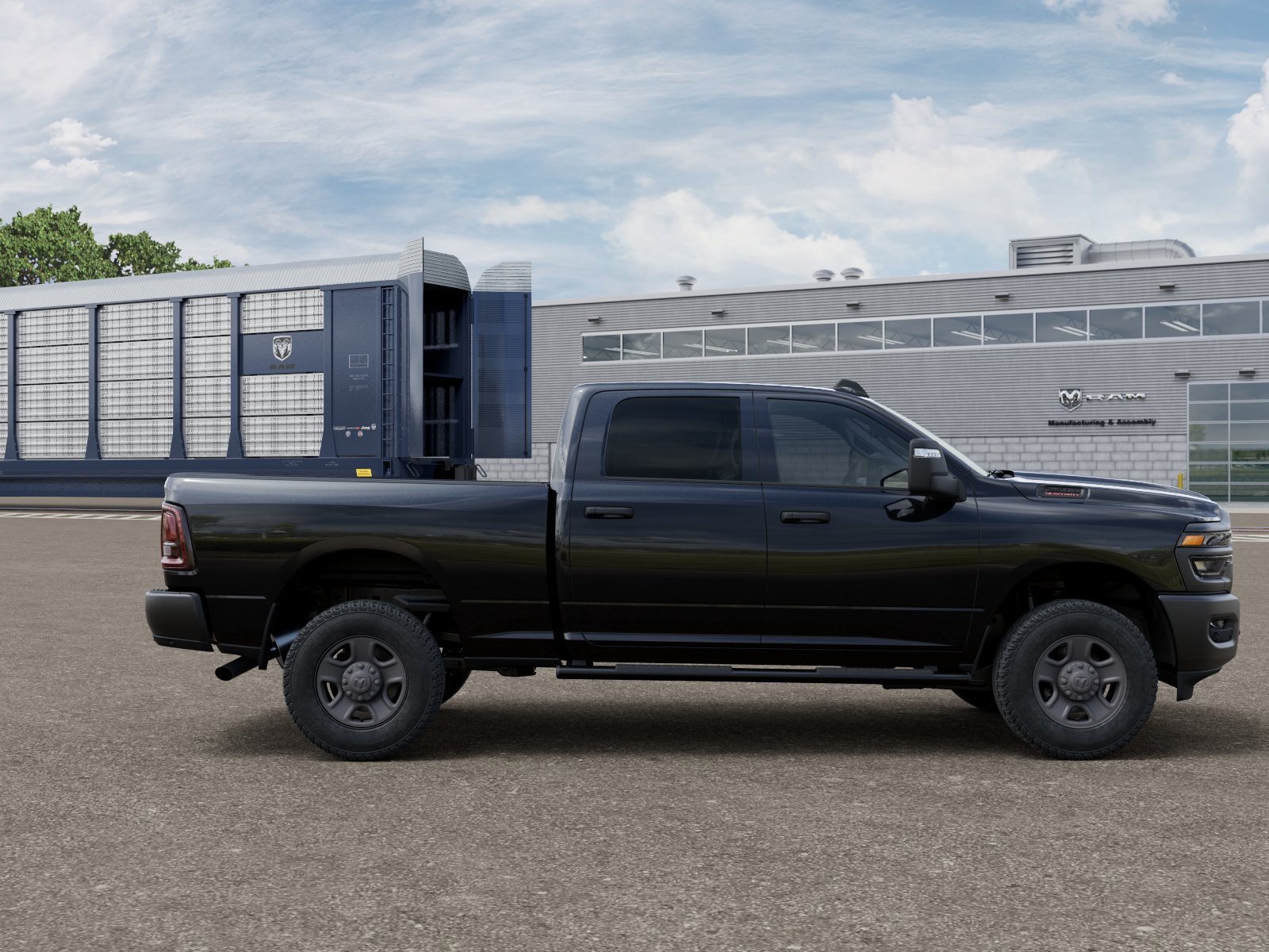 New 2026 Diamond Black Crystal Pearl-Coat Exterior Paint RAM  image 12