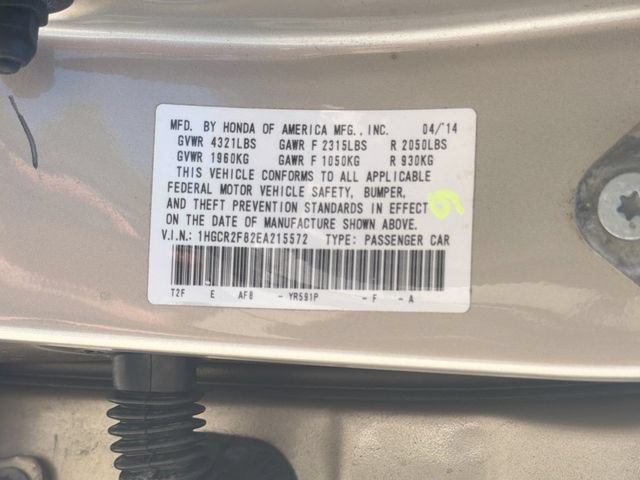Used 2014 Silver Honda EX-L image 38
