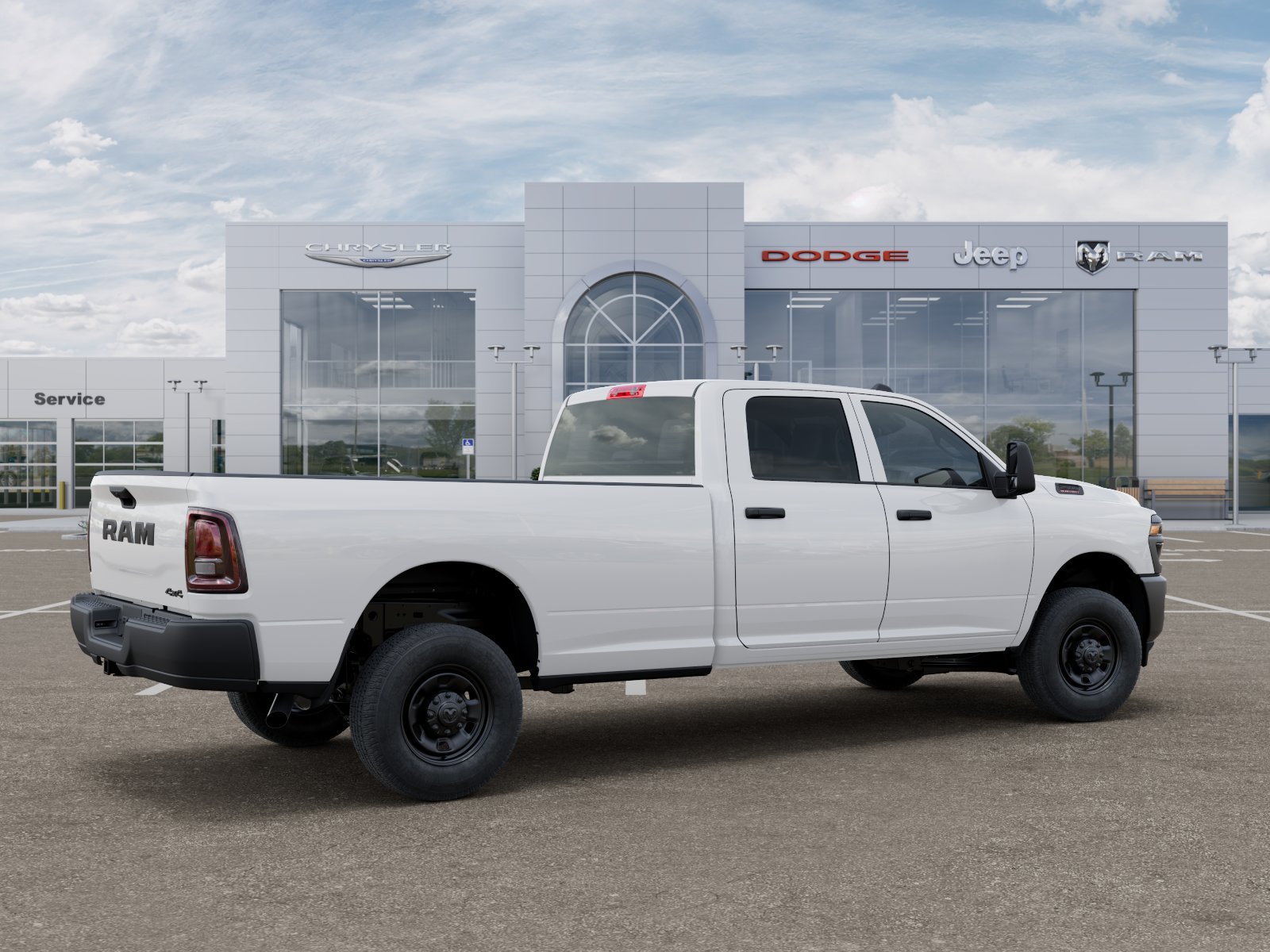 New 2026 Bright White Clearcoat RAM Tradesman image 27