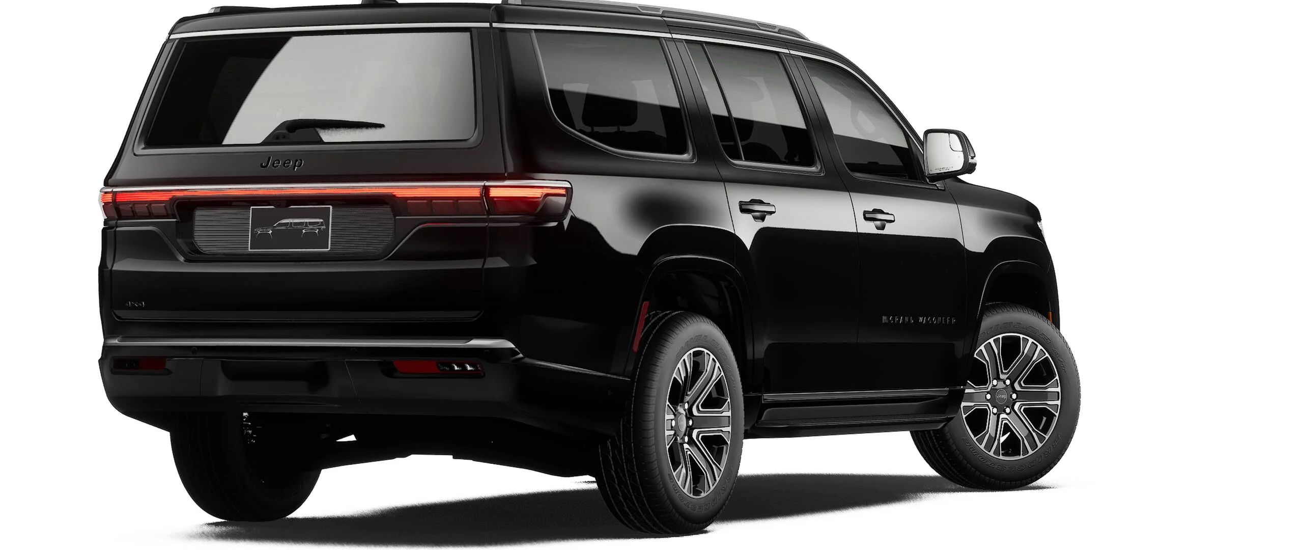 New 2027 High Gloss Black Paint Jeep Grand Wagoneer image 2