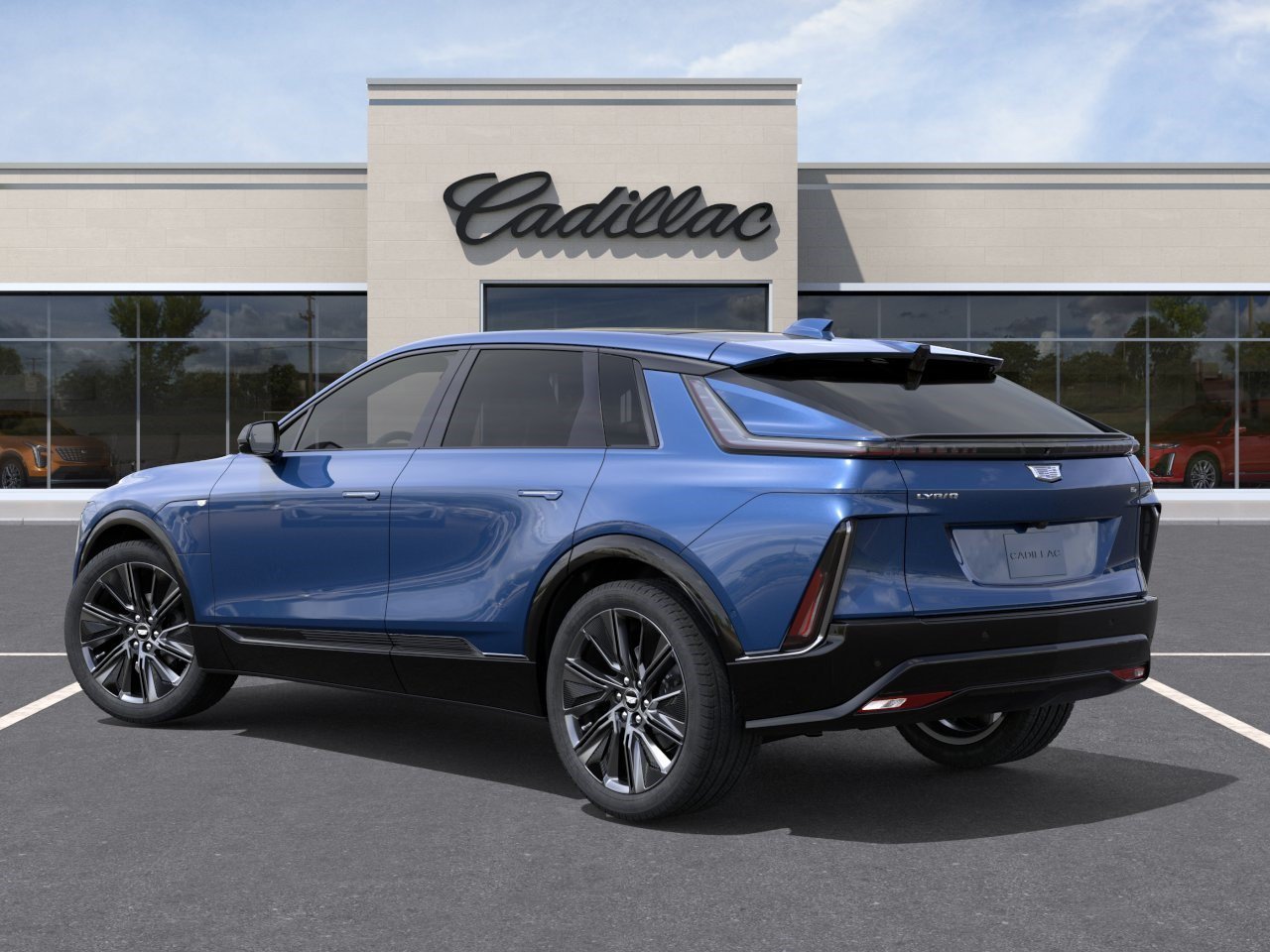 New 2027 Opulent Blue Metallic Cadillac Signature Sport image 3