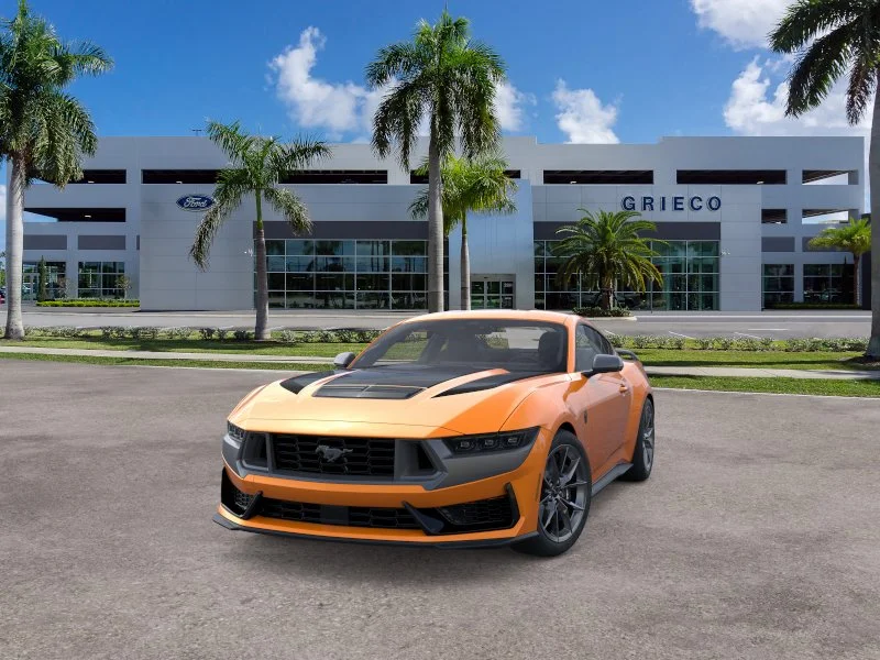 New 2026 Orange Fury Metallic Tri-coat Ford Dark Horse® Premium image 2