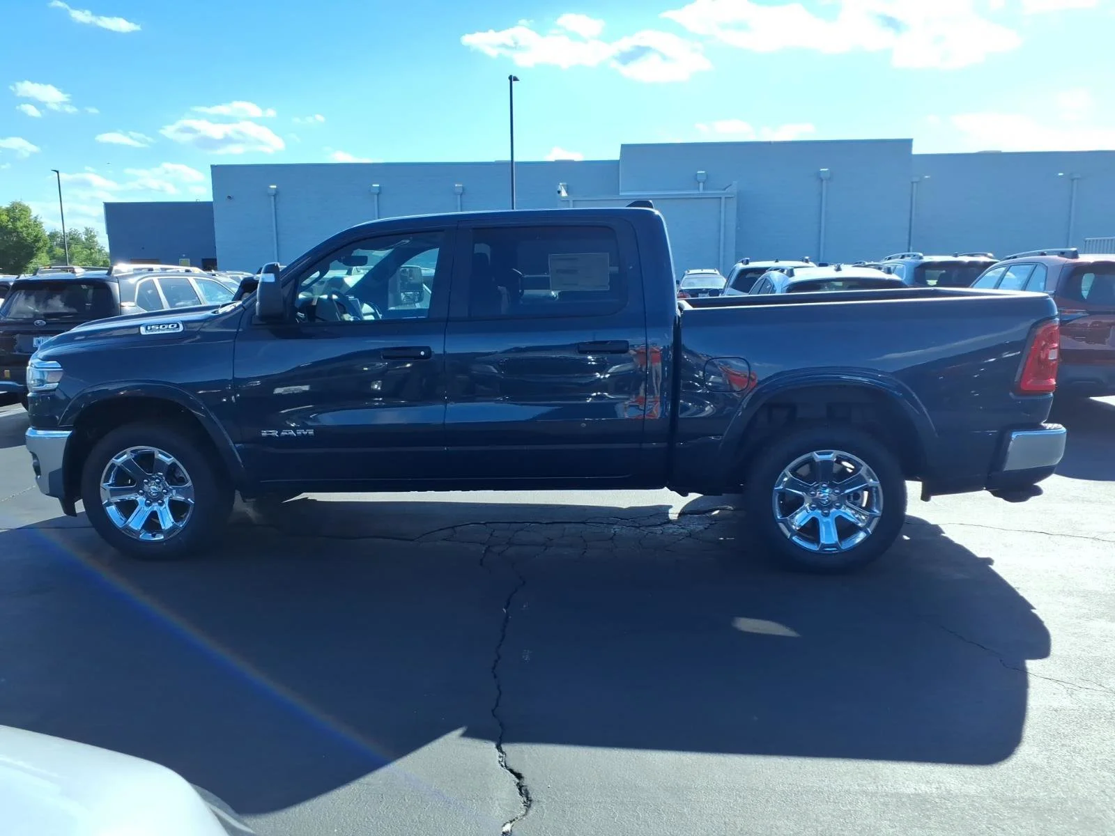 New 2026 Forged Blue Metallic Exterior Paint RAM Big Horn/Lone Star image 3