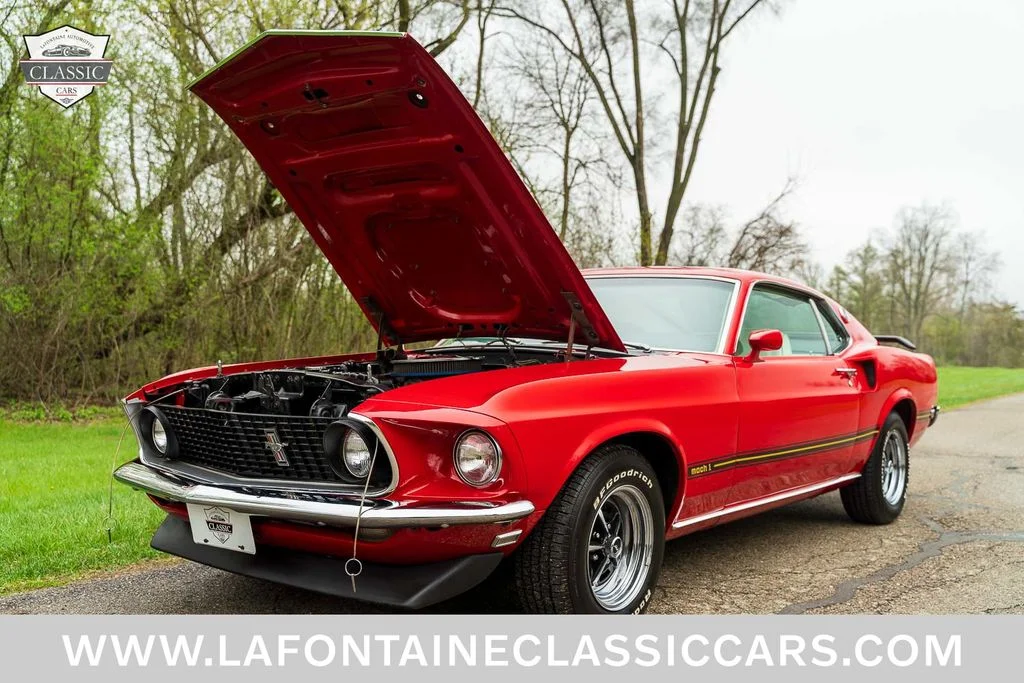 Used 1969 Red Ford Mach 1 image 39