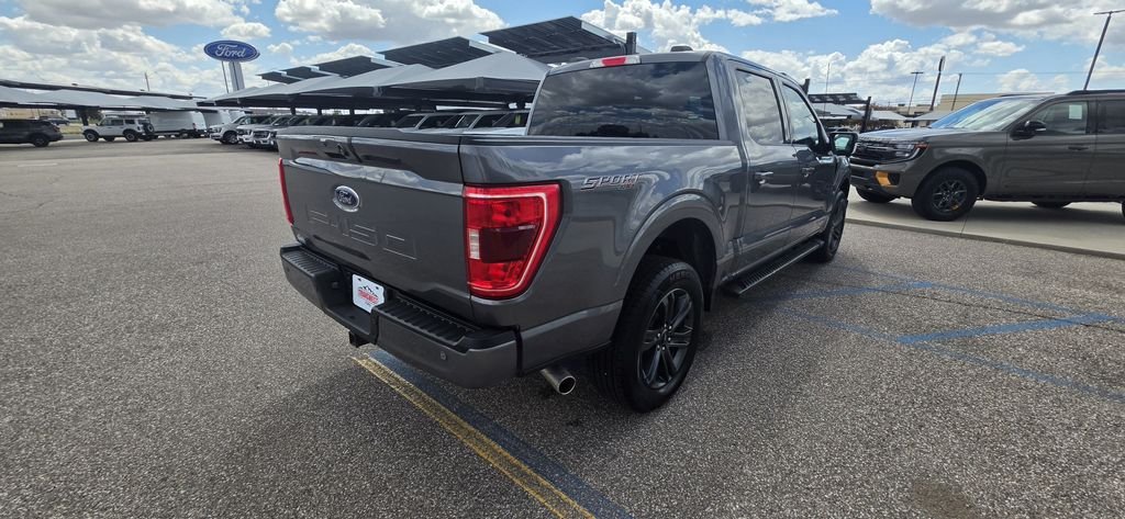 Used 2023 Carbonized Gray Metallic Ford XLT image 8
