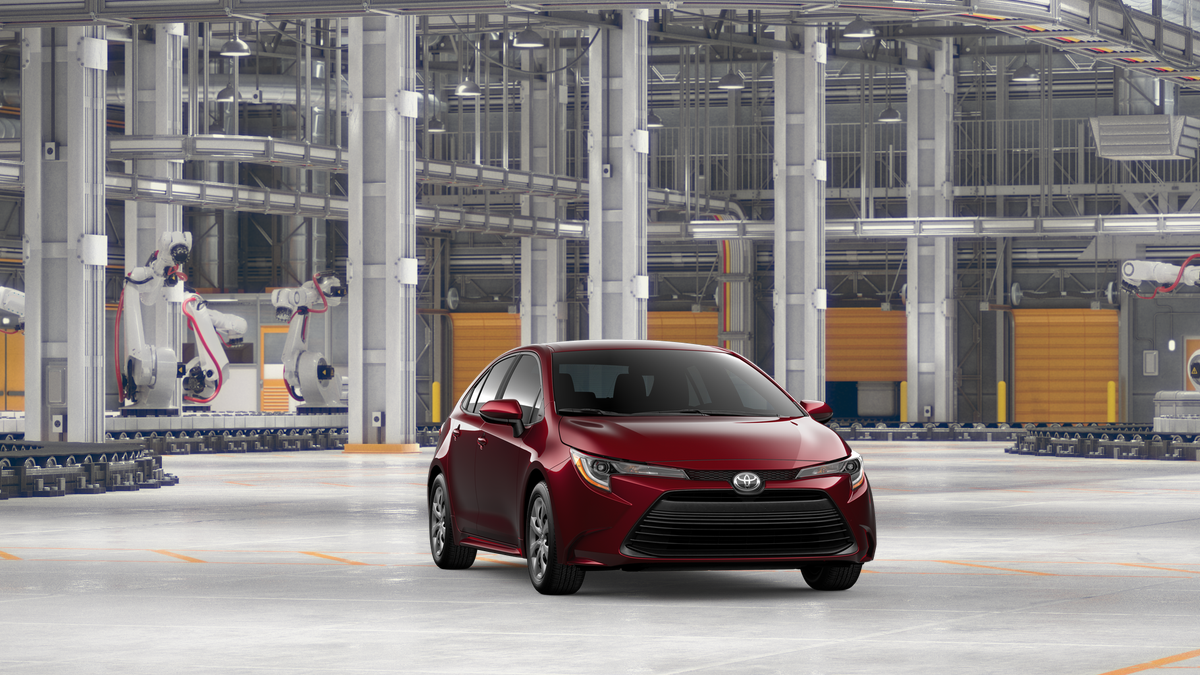 New 2026 Ruby Flare Pearl Toyota LE image 16