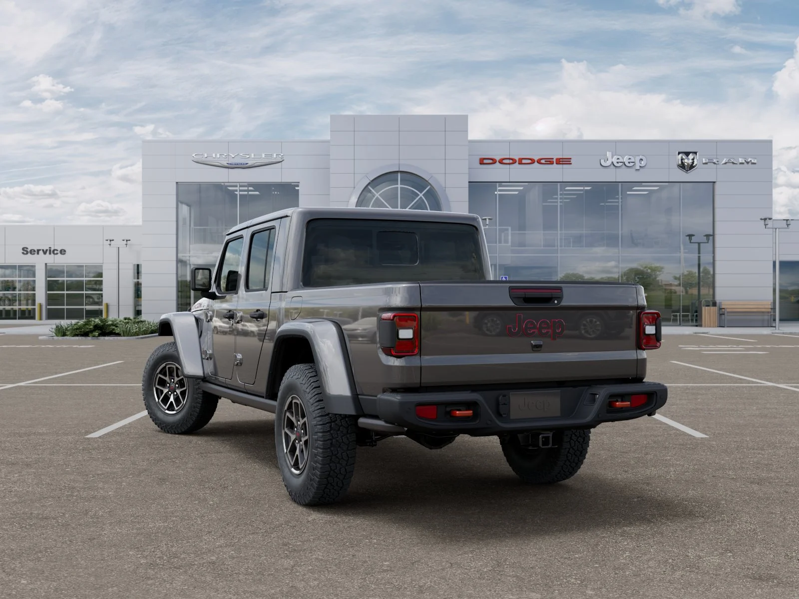 New 2026 Granite Crystal Metallic Clear-Coat Exterior Paint Jeep Rubicon X image 29