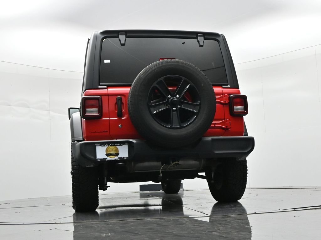Used 2019 Red Jeep Unlimited Sport Altitude image 20