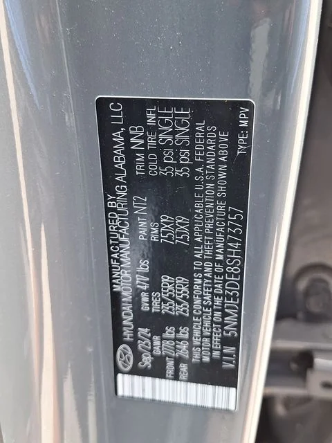 Used 2025 Gray Hyundai Limited image 30