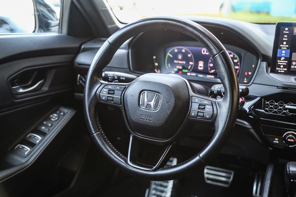 Certified Used 2024 Platinum White Pearl Honda HYBRID SPORT image 16