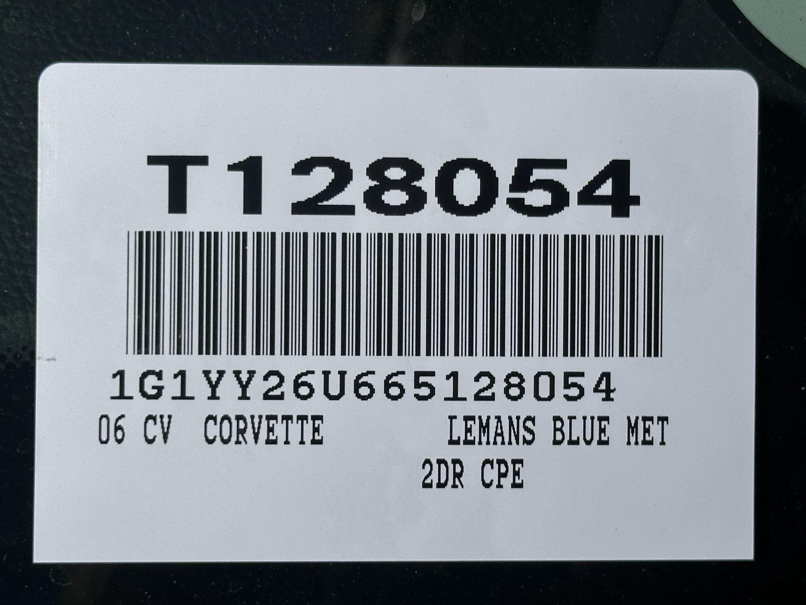 Used 2006 LEMANS BLUE METALLIC CHEVROLET 2DR CPE image 14