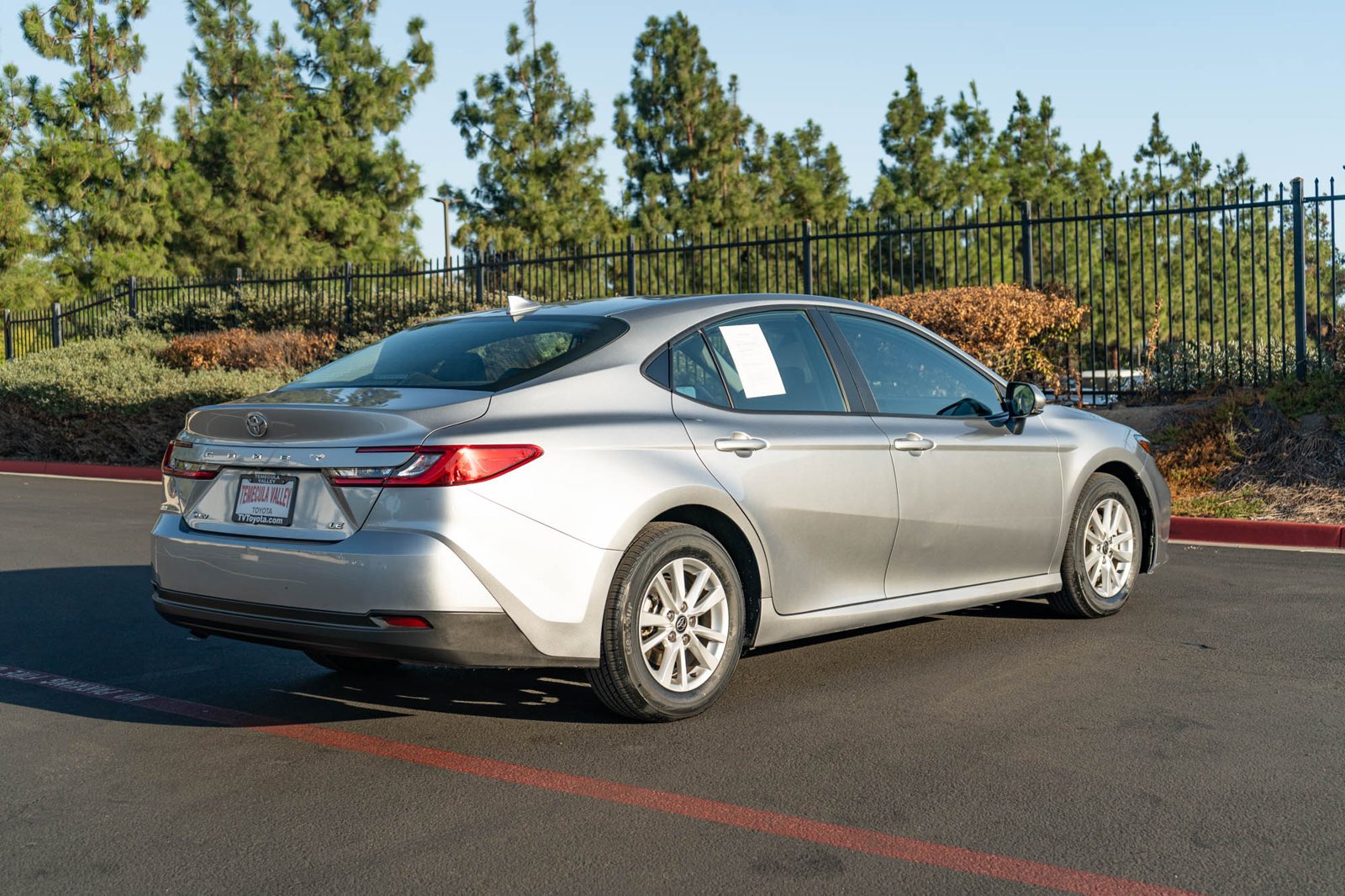 Certified Used 2025 Celestial Silver Metallic Toyota LE image 9
