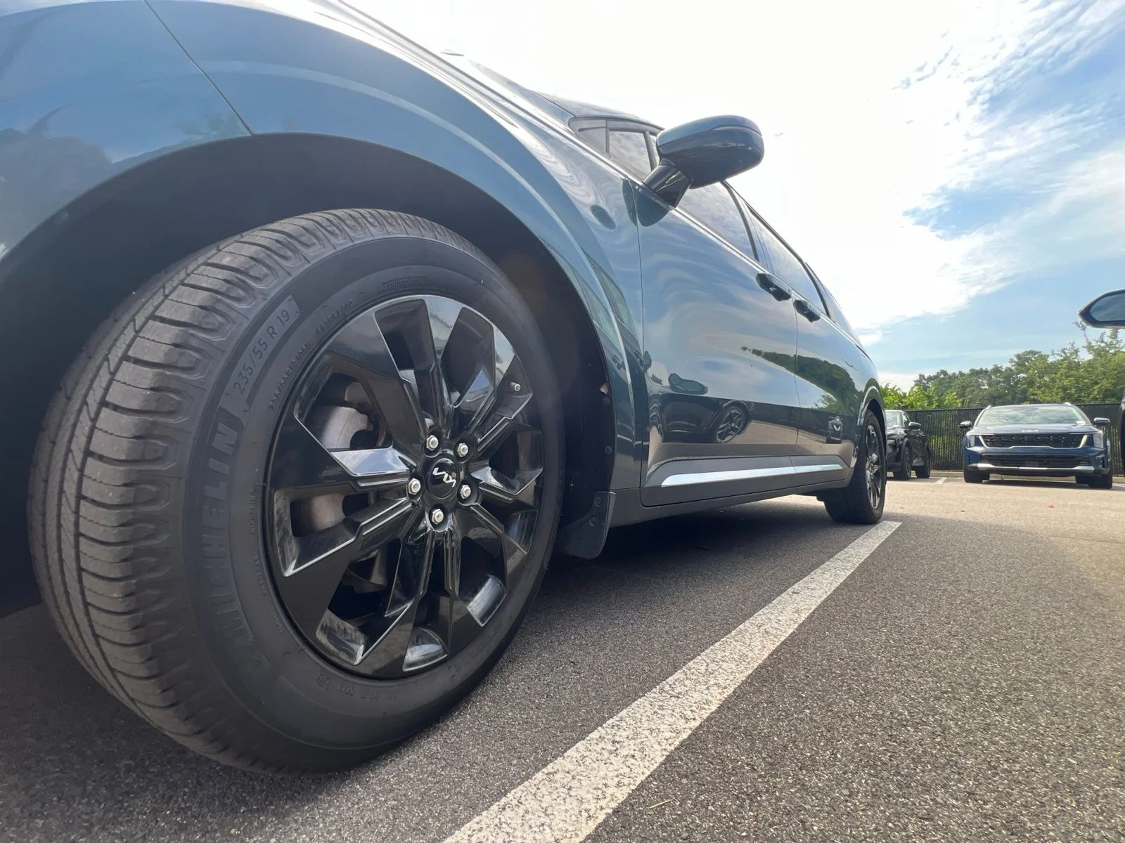 Used 2022 Blue Kia SX Prestige image 3
