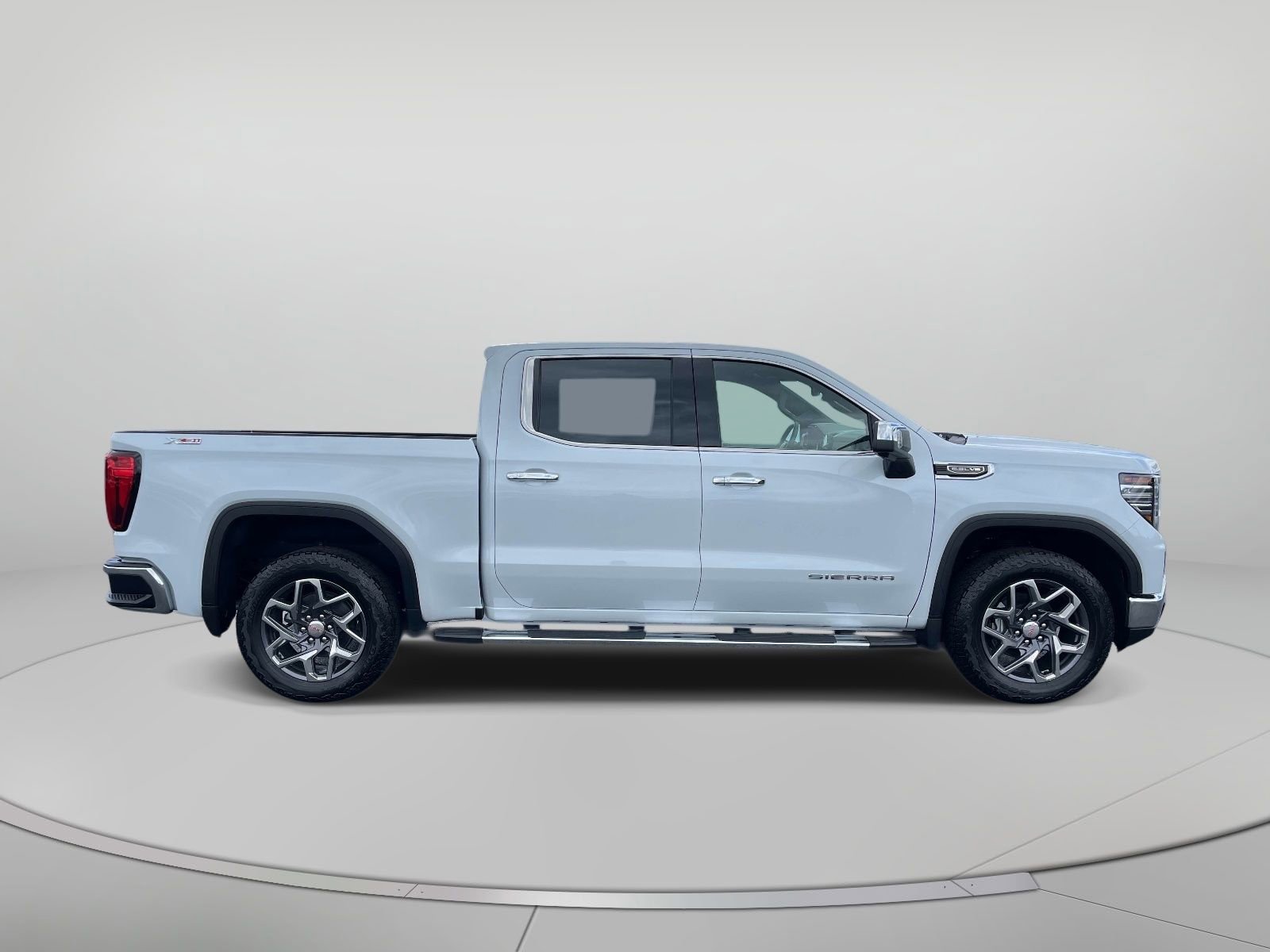 New 2026 Glacier White Tricoat GMC SLT image 2