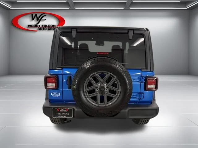 New 2026 Hydro Blue Pearl-Coat Exterior Paint Jeep Sport S image 7