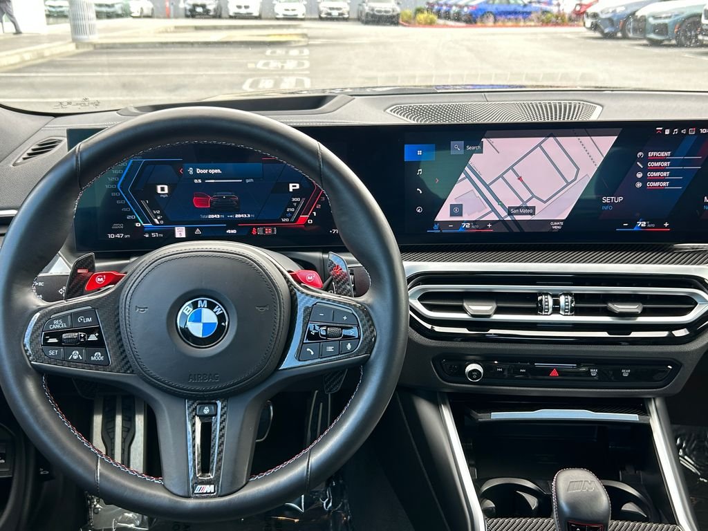 Certified Used 2024 Black Sapphire Metallic BMW Competition image 16