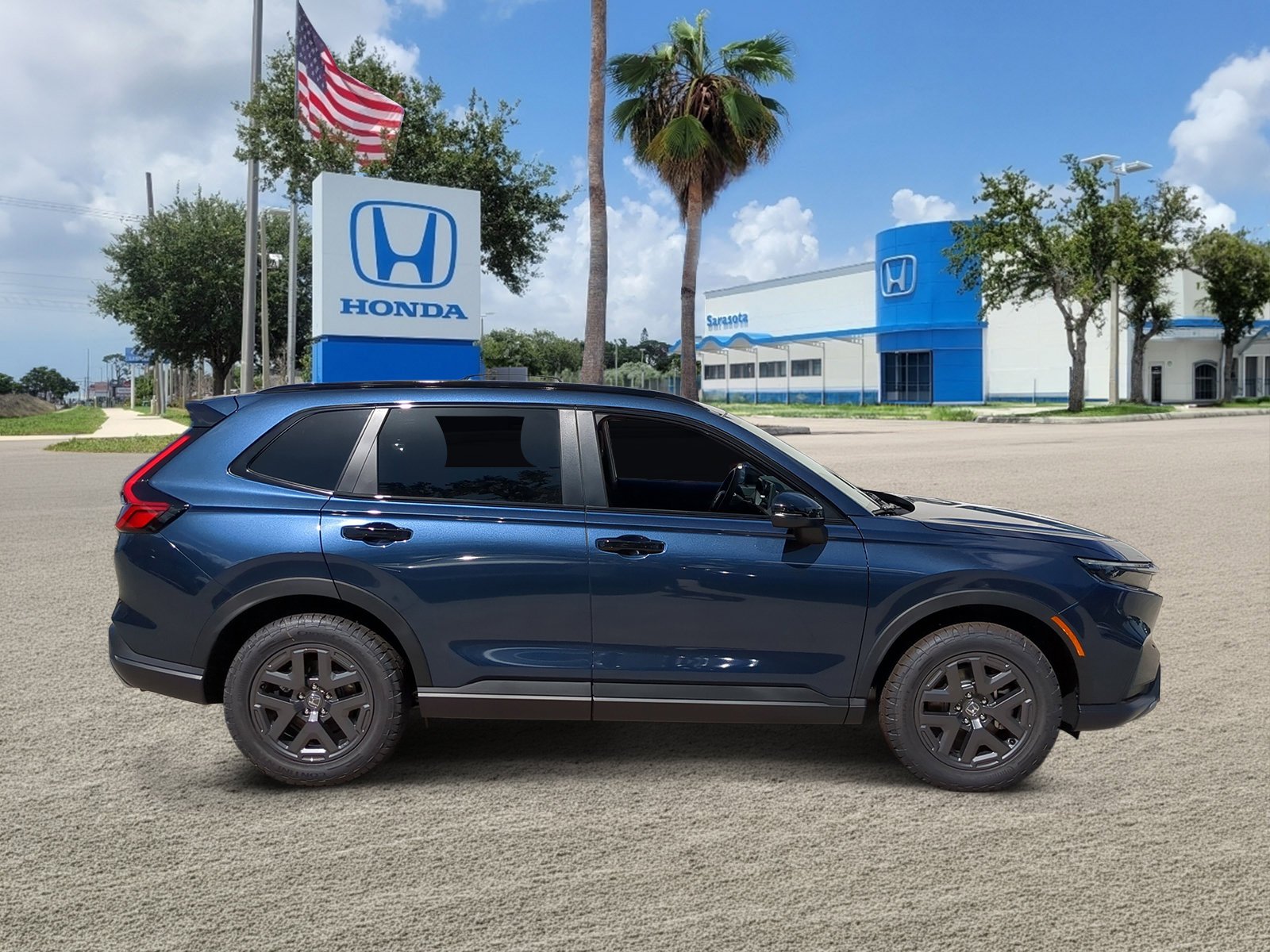 New 2026 Canyon River Blue Metallic Honda TrailSport image 4