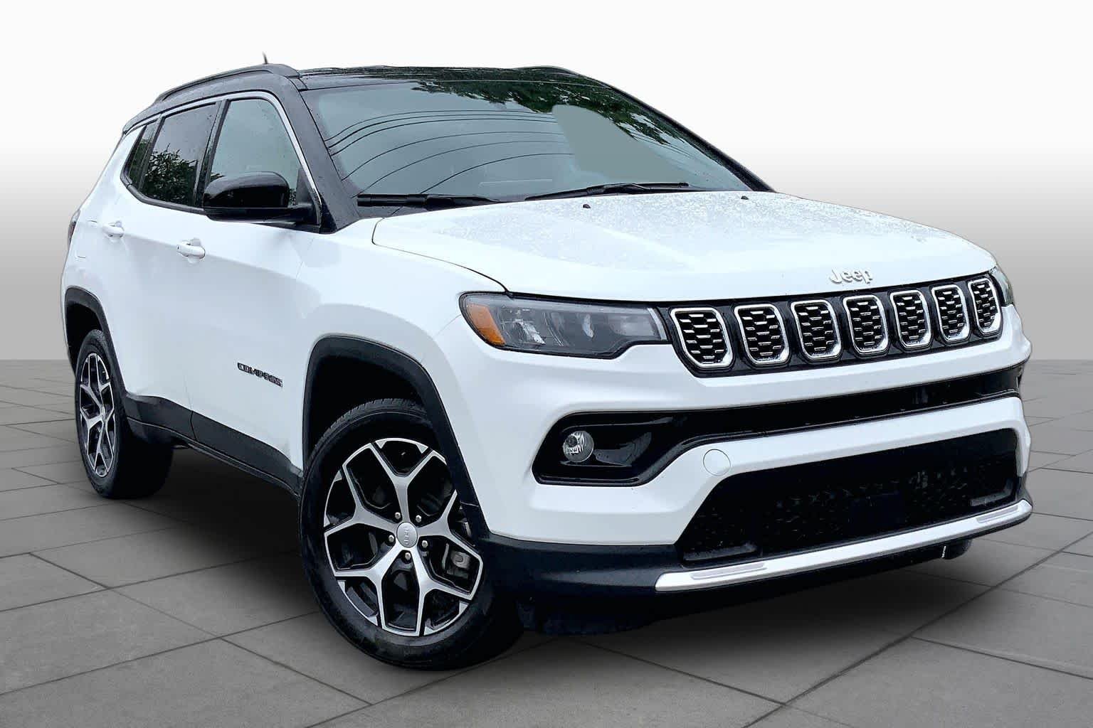 Used 2024 Bright White Clearcoat Jeep Limited image 3