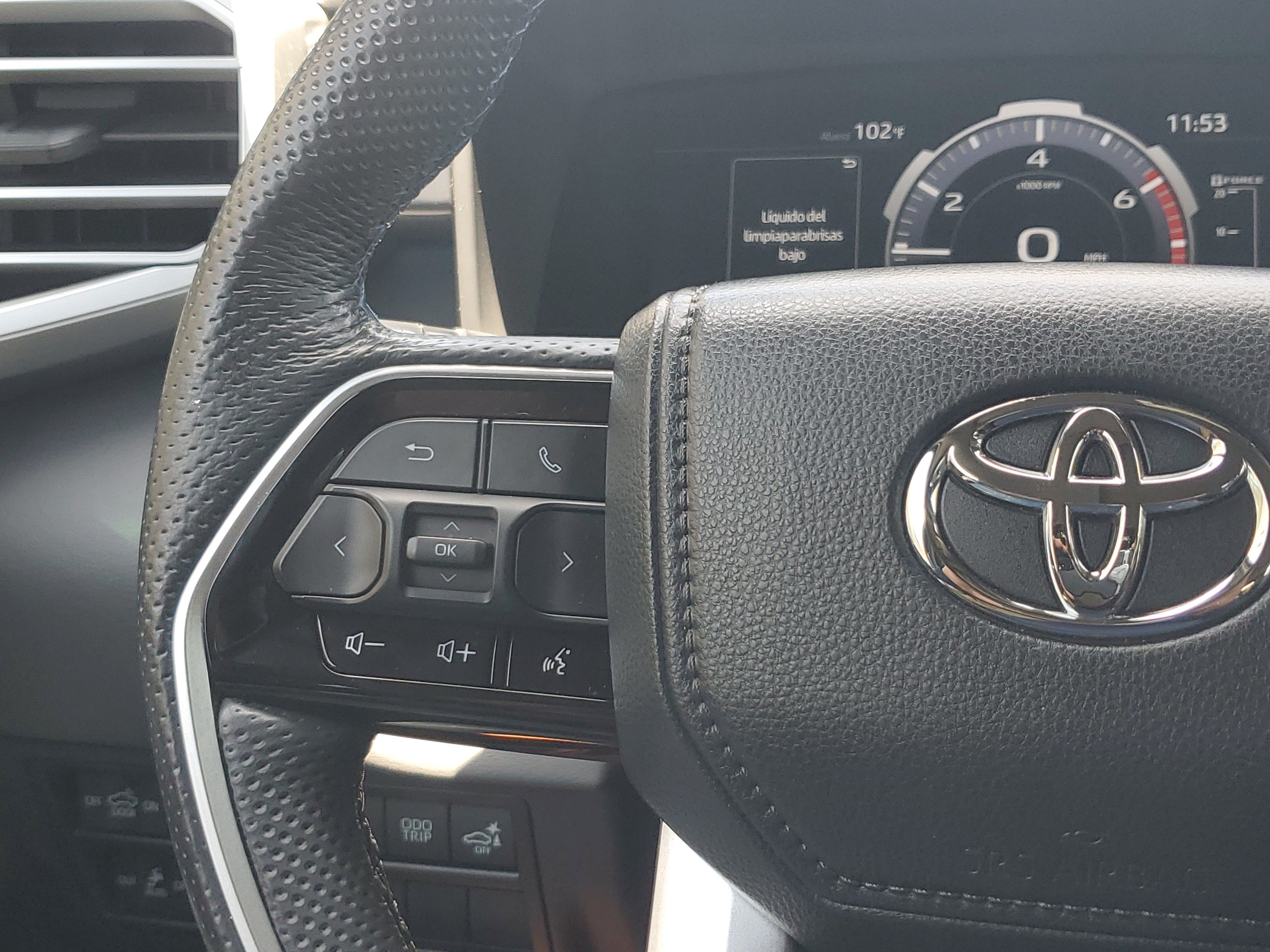 Used 2024 Midnight Black Metallic Toyota Platinum Hybrid image 25
