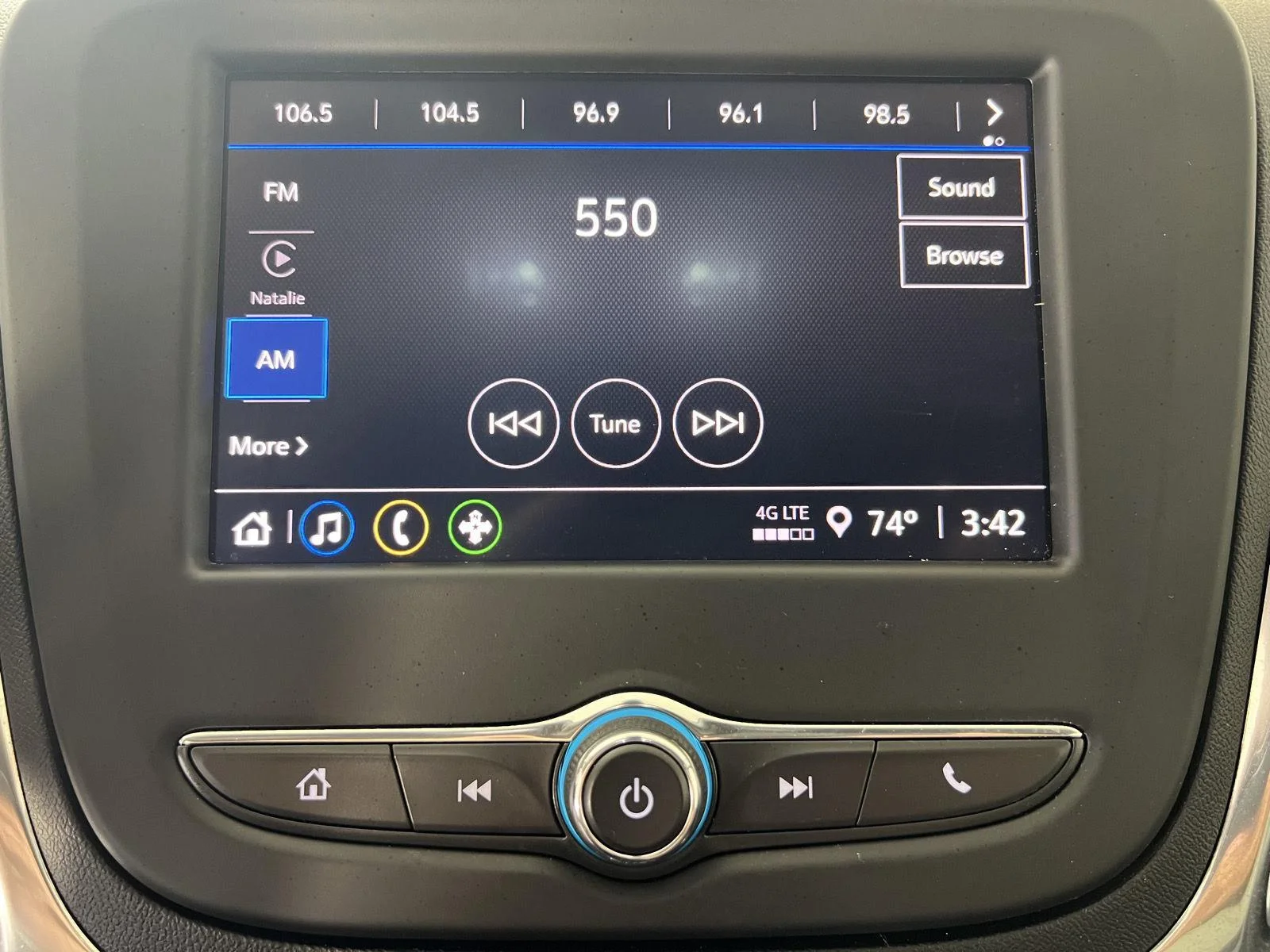 Used 2024 Lakeshore Blue Metallic Chevrolet LT image 12