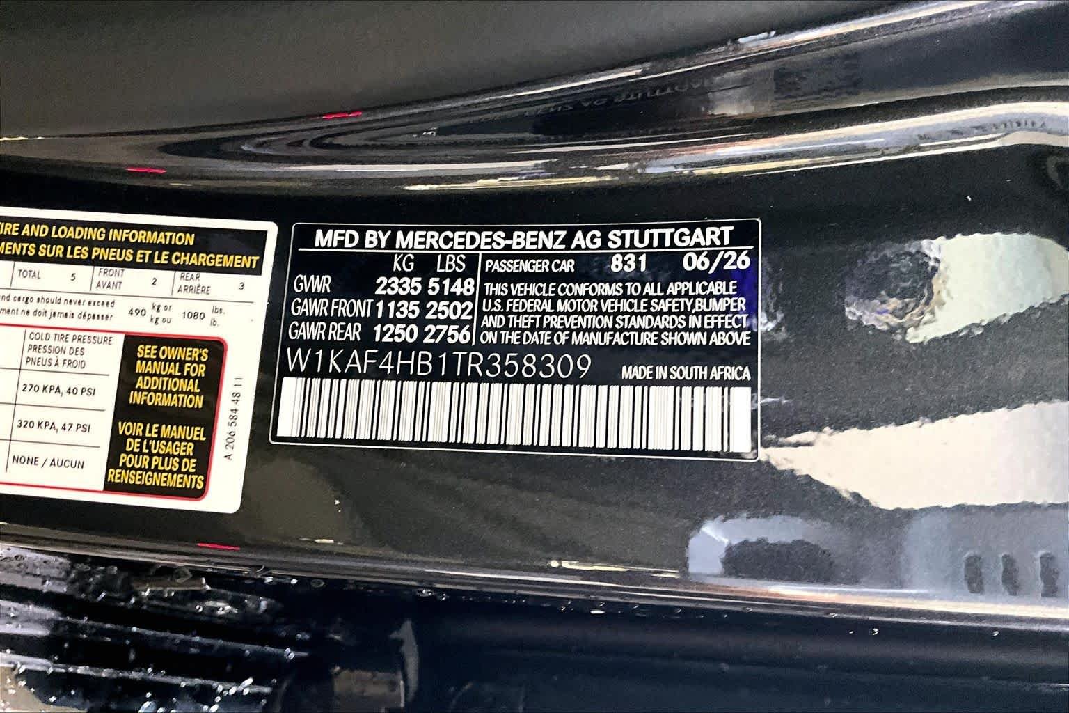 New 2026 Graphite Grey Metallic Mercedes-Benz C 300 image 12