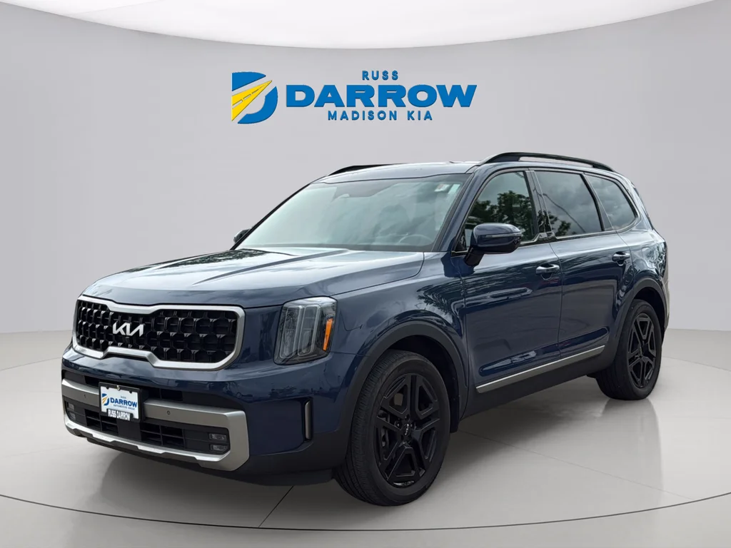 Used 2023 Midnight Lake Blue Kia SX X-Line image 1