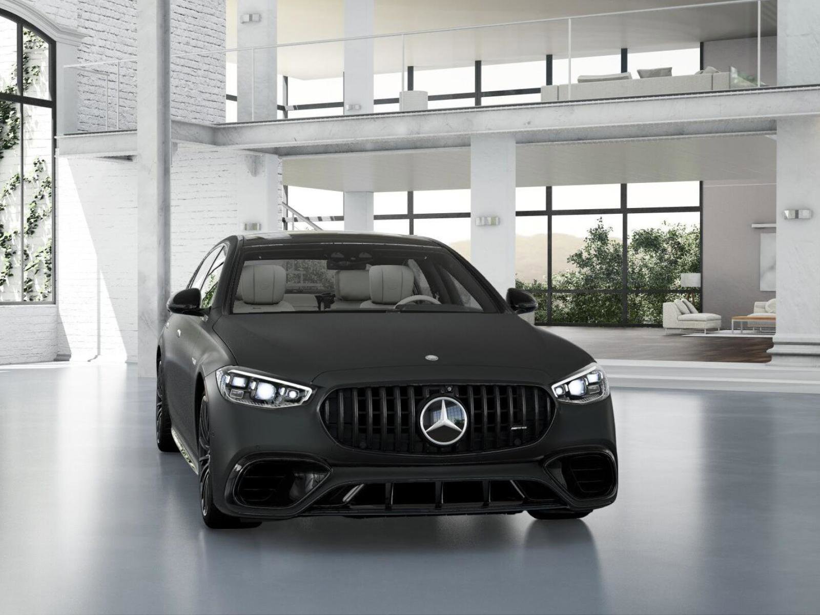 New 2026 MANUFAKTUR Graphite Grey Magno Mercedes-Benz S 63 E AMG® image 8
