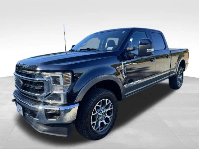 Used 2021 Blue Ford Lariat image 3
