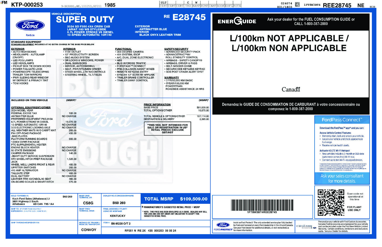 Used 2024 Blue Ford Lariat image 38