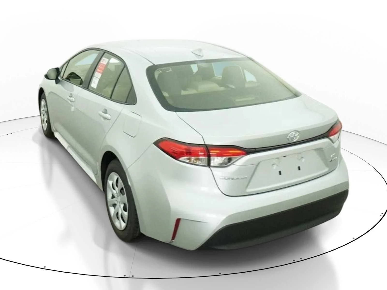 New 2026 Classic Silver Metallic Toyota Hybrid LE image 6