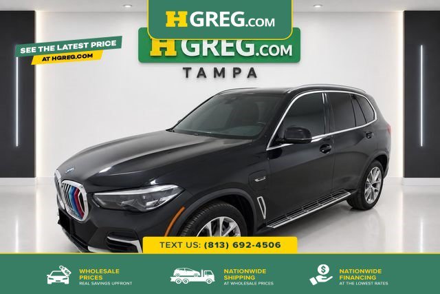 Used 2022 Black Sapphire Metallic BMW xDrive45e image 1