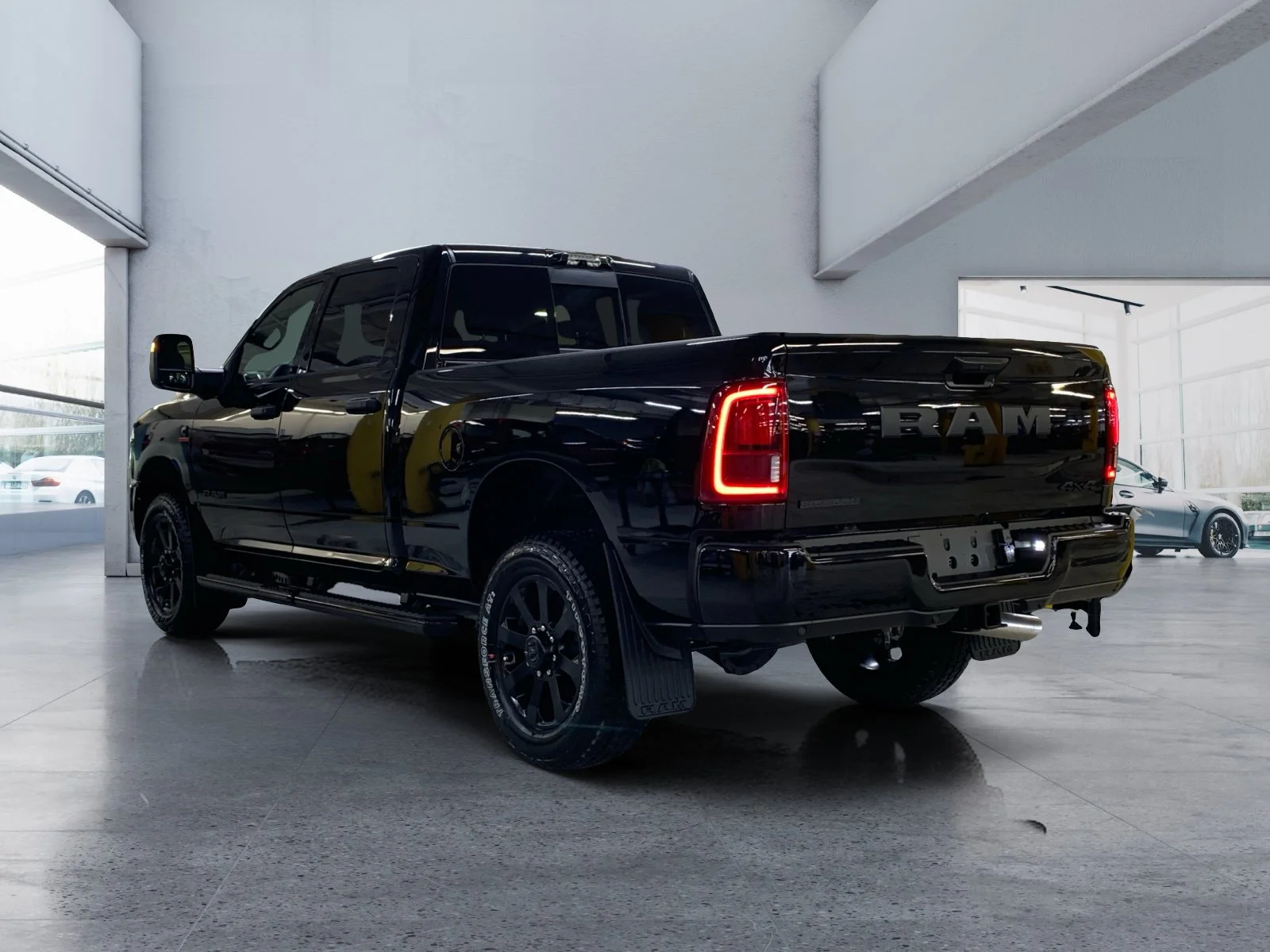 New 2026 Diamond Black Crystal Pearl Ram Big Horn image 3