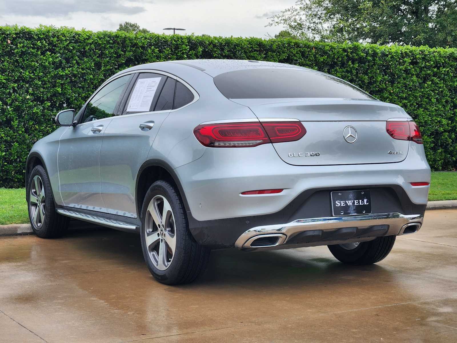 Certified Used 2021 Cirrus Silver Metallic Mercedes-Benz GLC 300 image 4