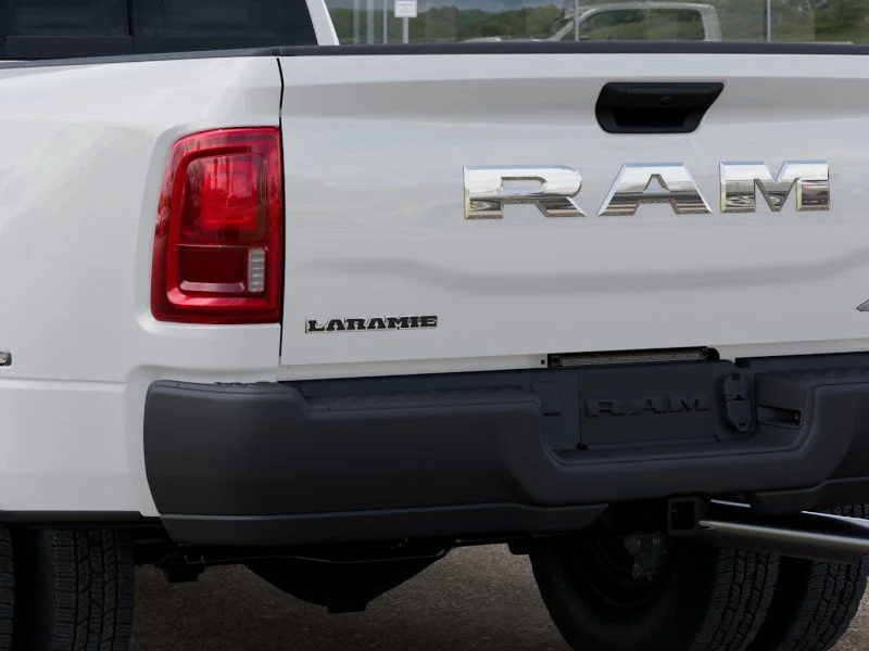 New 2026 Bright White Clear-Coat Exterior Paint RAM Laramie image 13