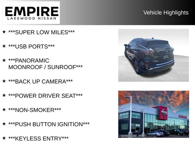 Used 2023 Black Nissan Platinum image 2