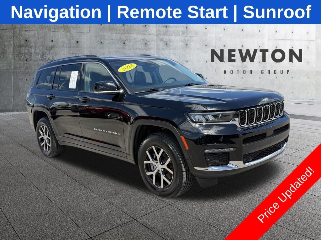 Used 2023 Black Jeep Limited image 1