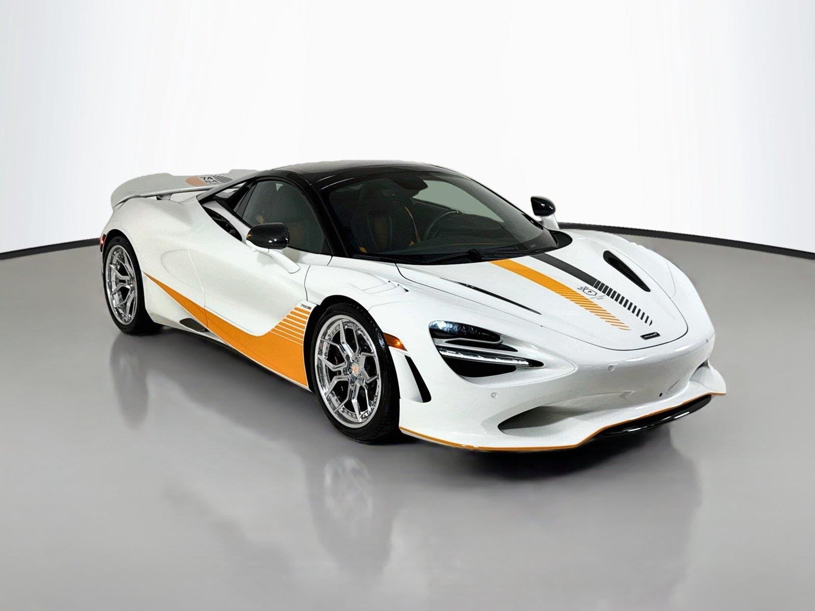 Used 2024 Monaco White 60th Anniversary Triple Crown McLaren Spider | 468K MSRP image 45
