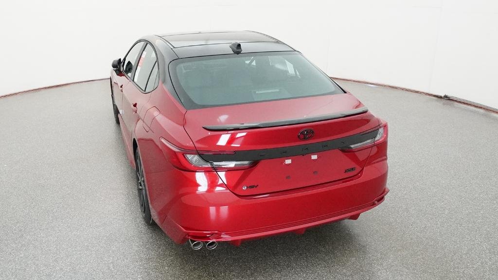 New 2026 Supersonic Red with Midnight Black Metallic roof Toyota XSE image 58