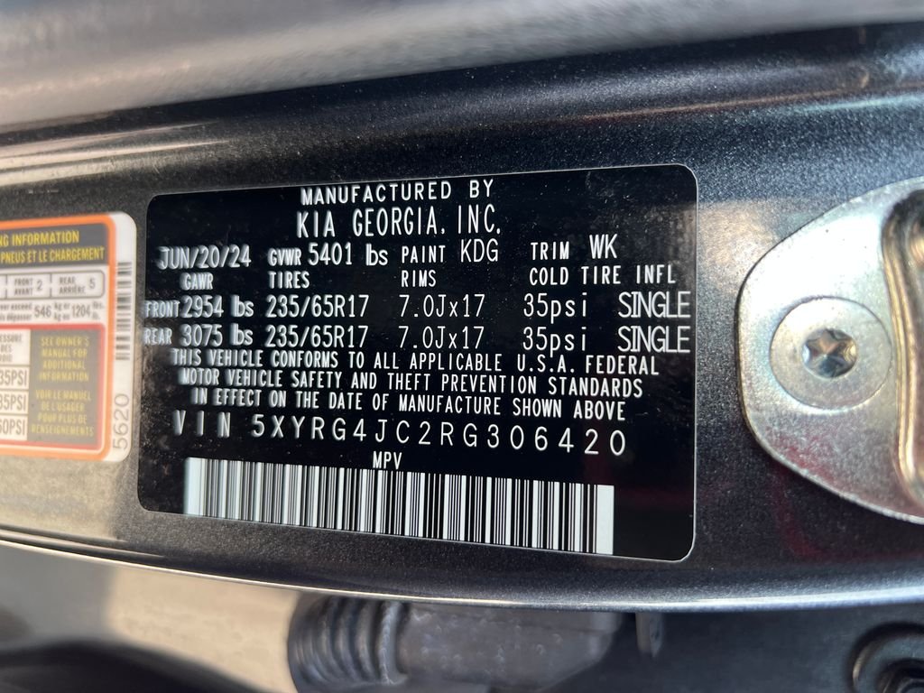 Used 2024 Gray Kia LX image 27