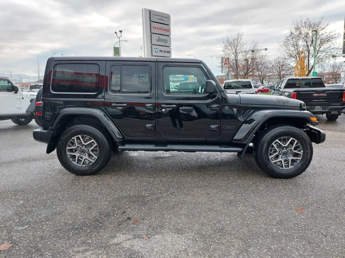New 2026 Black Jeep Sahara 4 Door 4x4 image 4