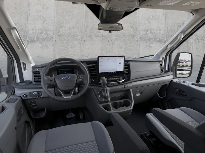 New 2026 Oxford White Ford Passenger Van XLT image 9
