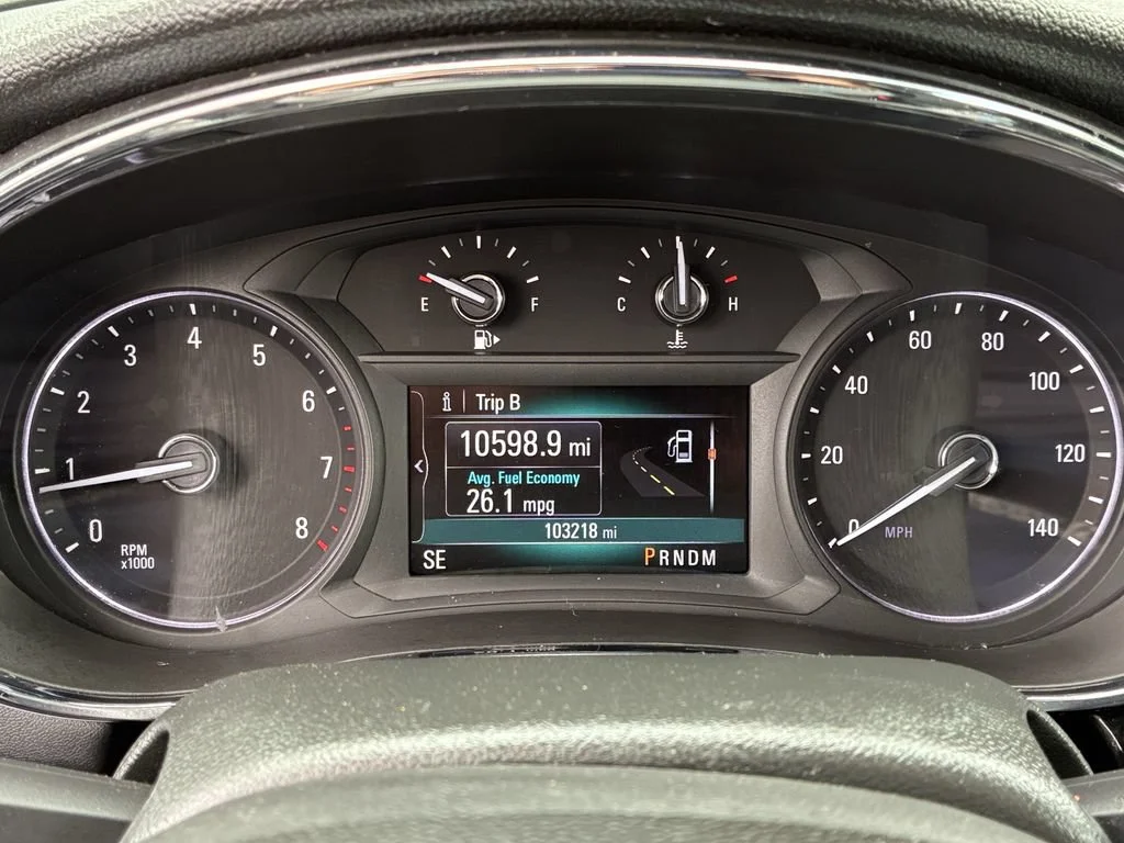 Used 2018 Includes (CM5) Black Carbon Metallic lower exterior accent color, Paint code W700S. Buick Preferred image 27