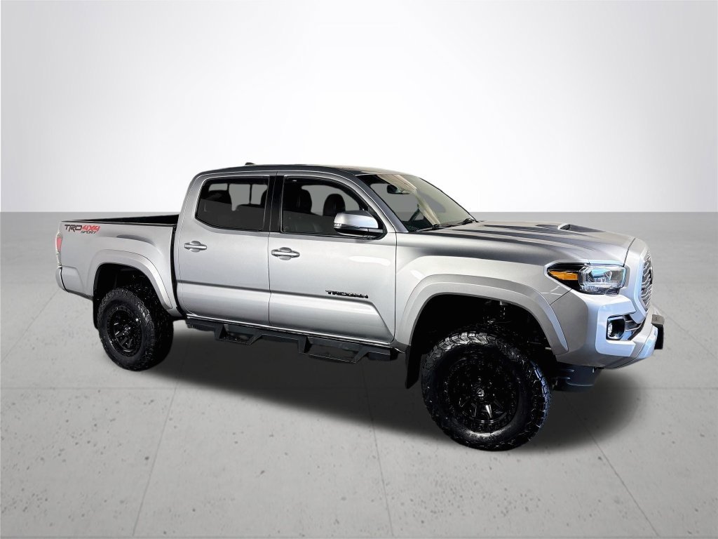 Used 2021 Silver Sky Metallic Toyota TRD Sport image 4
