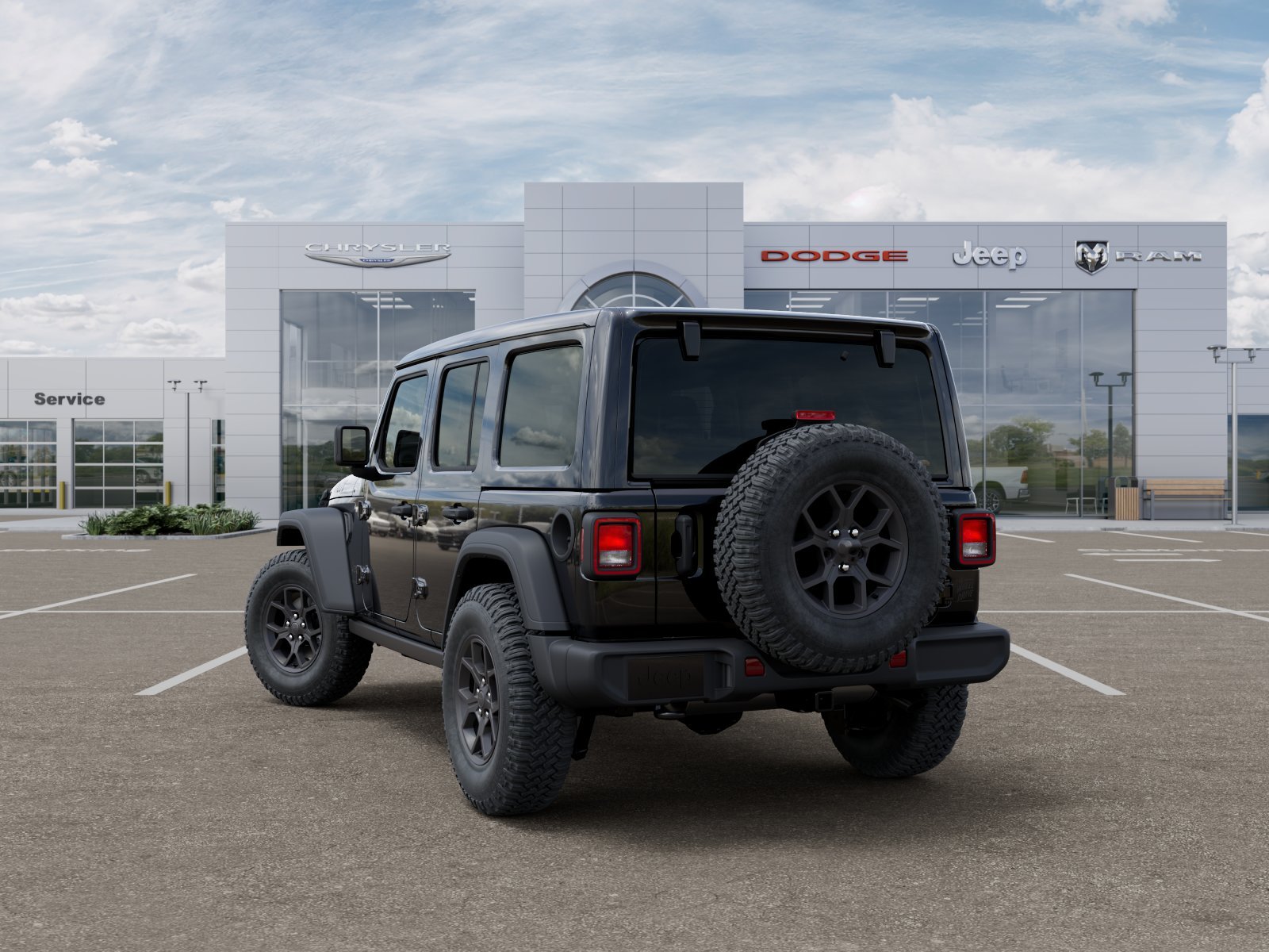 New 2026 Black Clear-Coat Exterior Paint Jeep Willys image 42